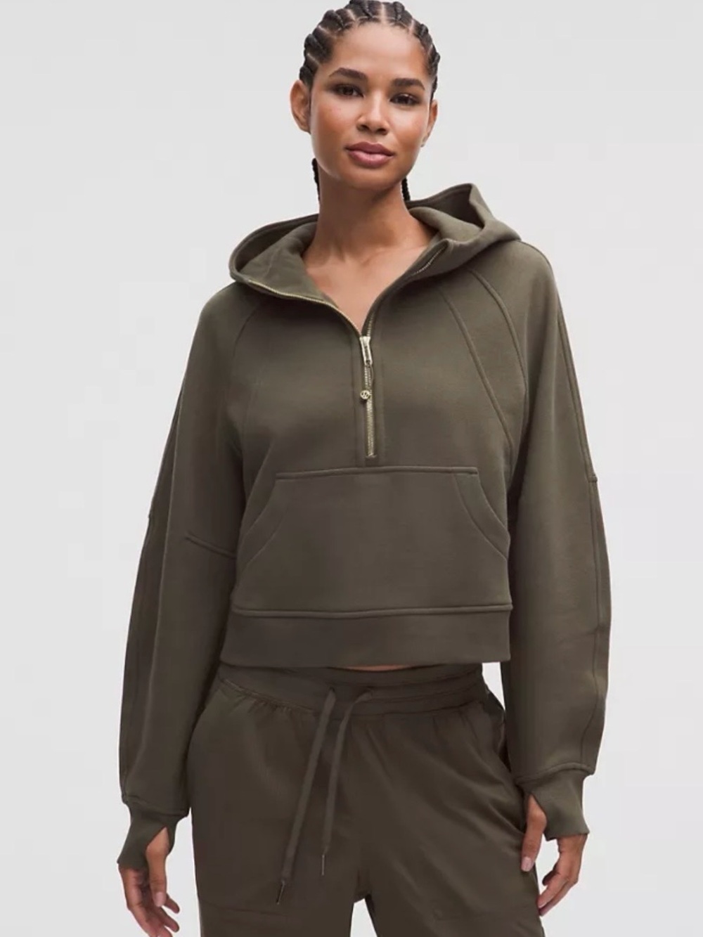 NWT! Lululemon Scuba Oversized Half-Zip Hoodie